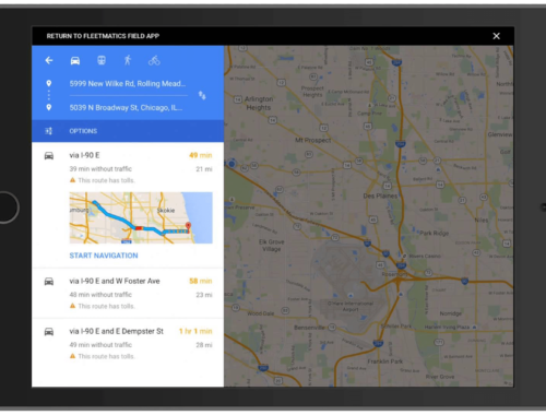Fleetmatics Reveal Location Map