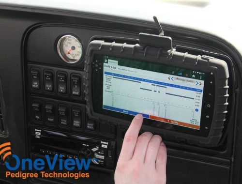 Pedigree ELD Inside a Vehicle