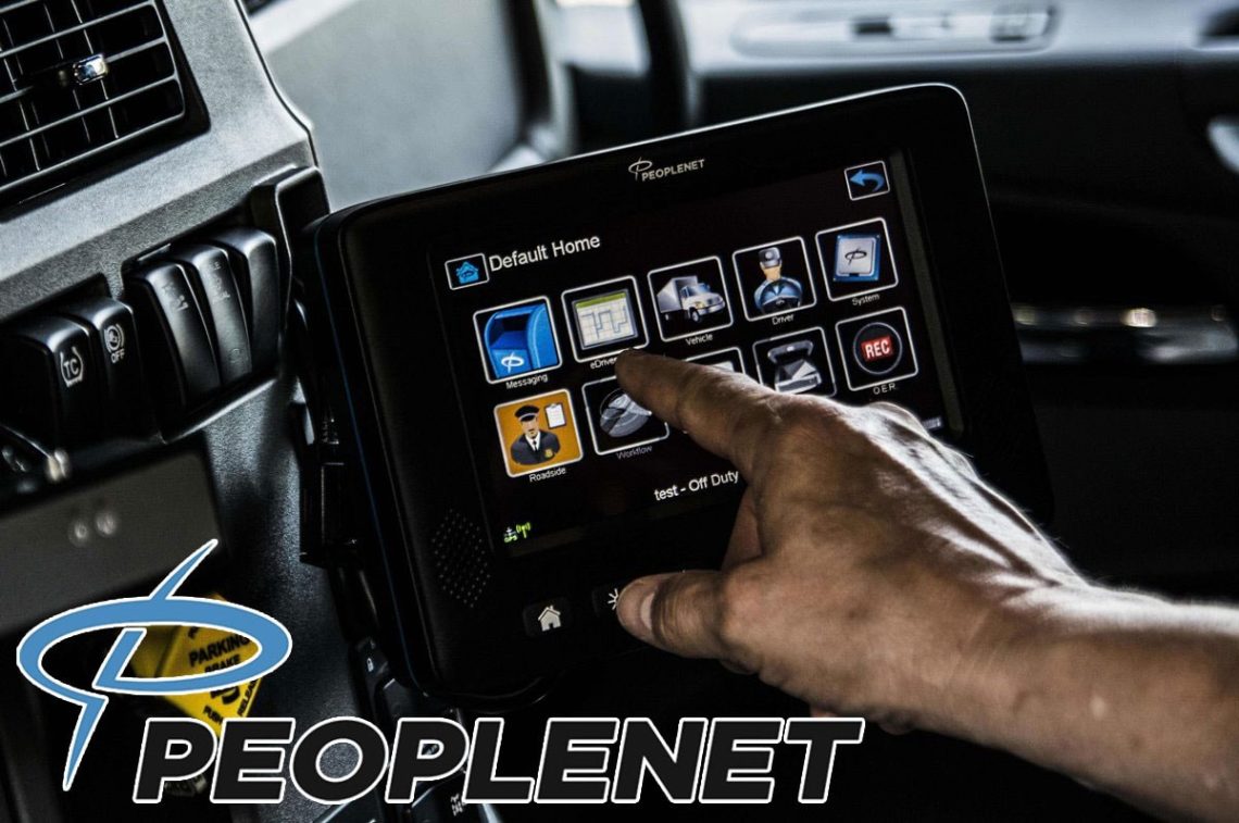 PeopleNet ELD Inside a Vehicle