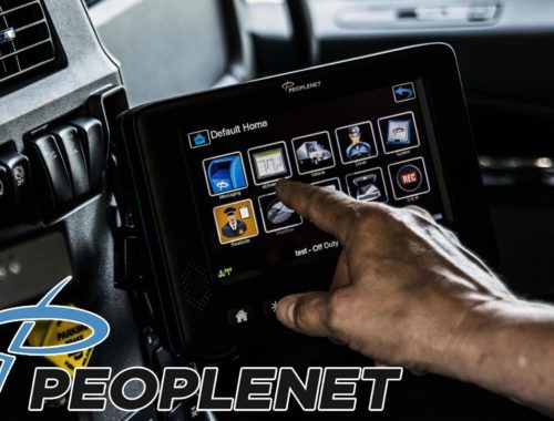 PeopleNet ELD Inside a Vehicle