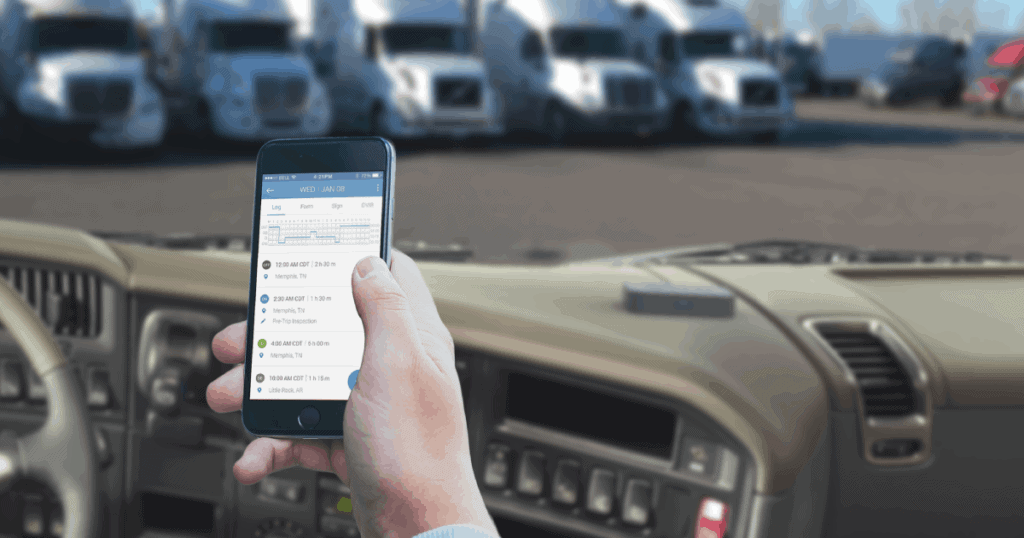 VisTracks ELD on Mobile Device