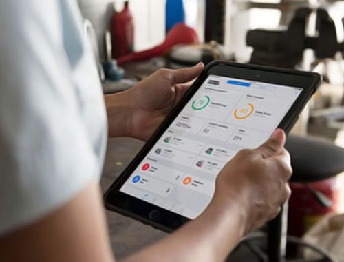 Verizon Connect Reveal on Tablet Device