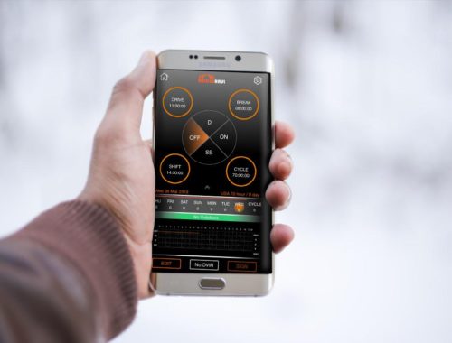 Hands on View of BridgeHaul ELD Mobile App